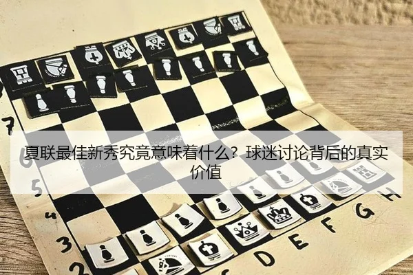 夏联最佳新秀究竟意味着什么？球迷讨论背后的真实价值